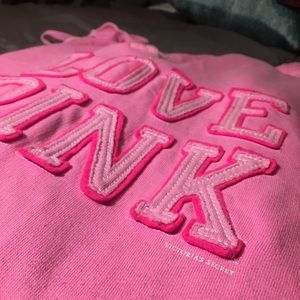 PINK Victoria's Secret Intimates & Sleepwear - Hot Pink VS PINK Boyfriend Sweatpants PINK Victoria's Secret Intimates & Sleepwear - Hot Pink VS PINK Boyfriend Sweatpants